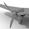 战斗机-飞机-军事飞机-VR/AR模型-3D城
