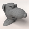 宠物狗-角色人体-角色-VR/AR模型-3D城