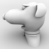 宠物狗-角色人体-角色-VR/AR模型-3D城