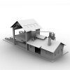 锯木厂-建筑-厂房-VR/AR模型-3D城