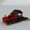 锯木厂-建筑-厂房-VR/AR模型-3D城