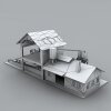 锯木厂-建筑-厂房-VR/AR模型-3D城