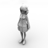可爱少女-角色人体-角色-VR/AR模型-3D城