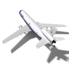 飞机-飞机-客机-VR/AR模型-3D城