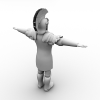 罗马禁卫军-角色人体-角色-VR/AR模型-3D城