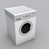 滚筒洗衣机-科技-家用电器-VR/AR模型-3D城
