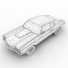 Chevelle SS跑车-汽车-家用汽车-VR/AR模型-3D城