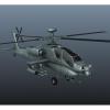 阿帕奇武装直升机-飞机-直升机-VR/AR模型-3D城