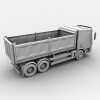土方车-汽车-重型车-VR/AR模型-3D城