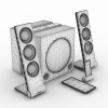 主动式音响-科技-数码产品-VR/AR模型-3D城