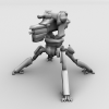 Sentry Gun-VR/AR模型-3D城