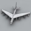 B52飞机-飞机-军事飞机-VR/AR模型-3D城