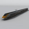 欧洲快速火车-汽车-火车-VR/AR模型-3D城