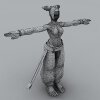 街头霸王：茱莉-角色人体-角色-VR/AR模型-3D城