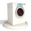洗衣机-科技-家用电器-VR/AR模型-3D城