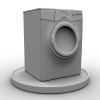 洗衣机-科技-家用电器-VR/AR模型-3D城