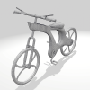 Ecodrive概念自行车-汽车-VR/AR模型-3D城
