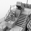 游艇-船舶-轮船-VR/AR模型-3D城