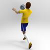 2014世界杯巴西队服-角色人体-VR/AR模型-3D城