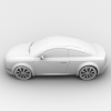 奥迪跑车-汽车-家用汽车-VR/AR模型-3D城