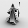 赤壁笔仙-角色人体-角色-VR/AR模型-3D城