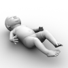 婴儿-角色人体-小孩-VR/AR模型-3D城