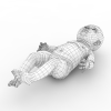 婴儿-角色人体-小孩-VR/AR模型-3D城