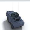 装甲车Ratel-汽车-军事汽车-VR/AR模型-3D城