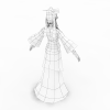 女人-角色人体-角色-VR/AR模型-3D城