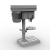 钻孔机-科技-机器设备-VR/AR模型-3D城
