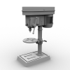 钻孔机-科技-机器设备-VR/AR模型-3D城