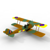 飞机-飞机-军事飞机-VR/AR模型-3D城