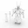 赤壁张辽-角色人体-角色-VR/AR模型-3D城