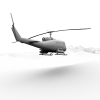 terrain-飞机-直升机-VR/AR模型-3D城