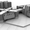 居民区-建筑-办公-VR/AR模型-3D城
