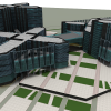 居民区-建筑-办公-VR/AR模型-3D城
