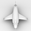 飞机-飞机-客机-VR/AR模型-3D城