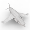 飞机-飞机-客机-VR/AR模型-3D城