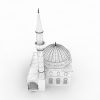 清真寺科尔察-建筑-基础设施-VR/AR模型-3D城