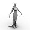 女精灵-角色人体-角色-VR/AR模型-3D城