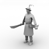 辽兵-角色人体-角色-VR/AR模型-3D城