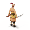 辽兵-角色人体-角色-VR/AR模型-3D城