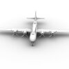 B29飞机-飞机-飞行器-VR/AR模型-3D城