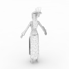 方百花-角色人体-角色-VR/AR模型-3D城