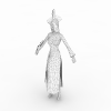 方百花-角色人体-角色-VR/AR模型-3D城