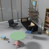 客厅-建筑-客厅-VR/AR模型-3D城