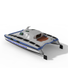 水艇-船舶-军事船舶-VR/AR模型-3D城