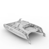水艇-船舶-军事船舶-VR/AR模型-3D城