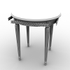 Oak design table-家居-桌椅-VR/AR模型-3D城