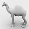 单峰骆驼-动植物-哺乳动物-VR/AR模型-3D城